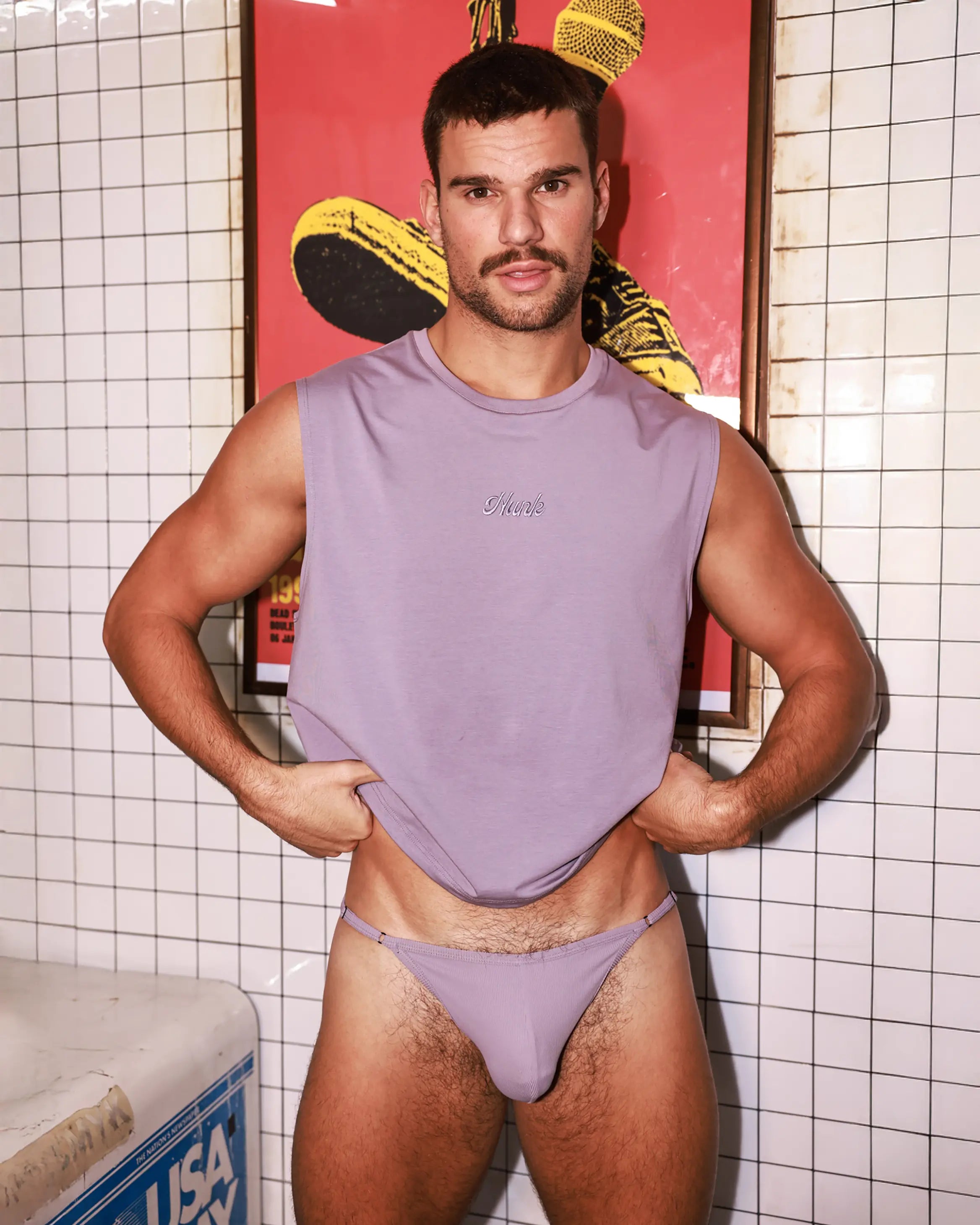 Dusk Boxy Cropped Tank + FlexFit Brief Set