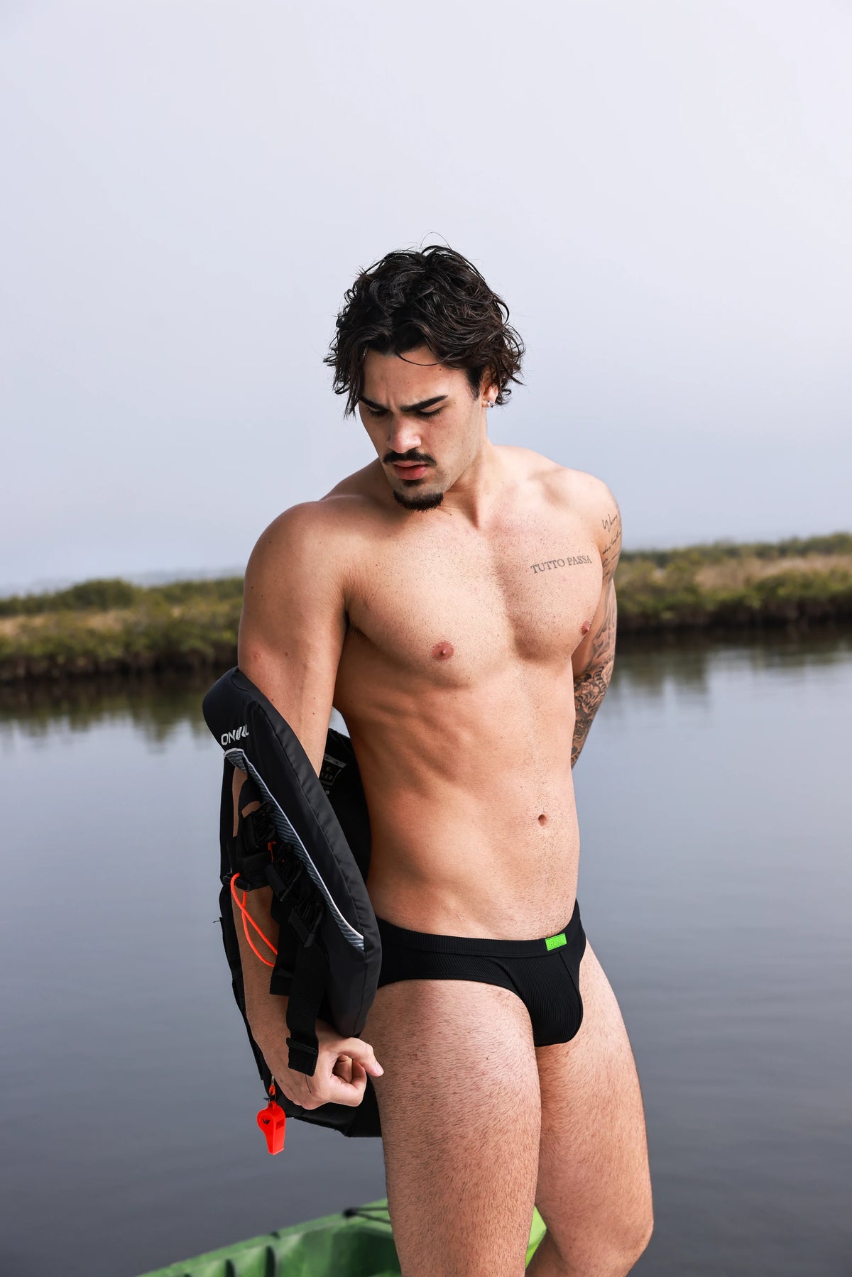Nightfall Ribbed Swim Brief