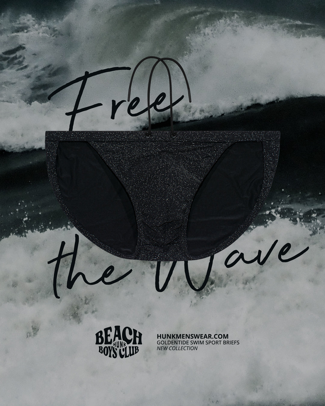 Goldentide Swim Sport Brief - HUNK Menswear