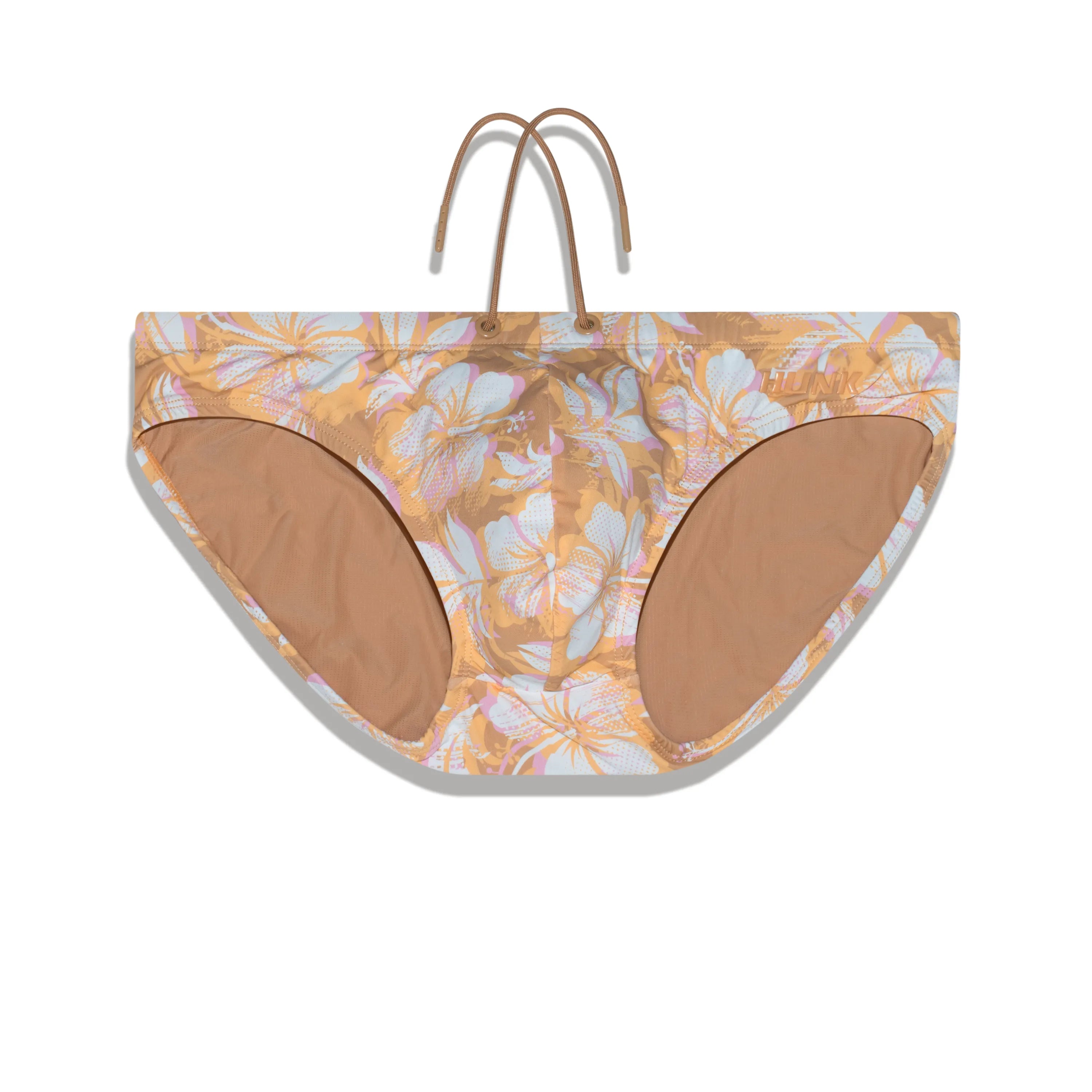 Hibiscus Swim Brief - HUNK Menswear