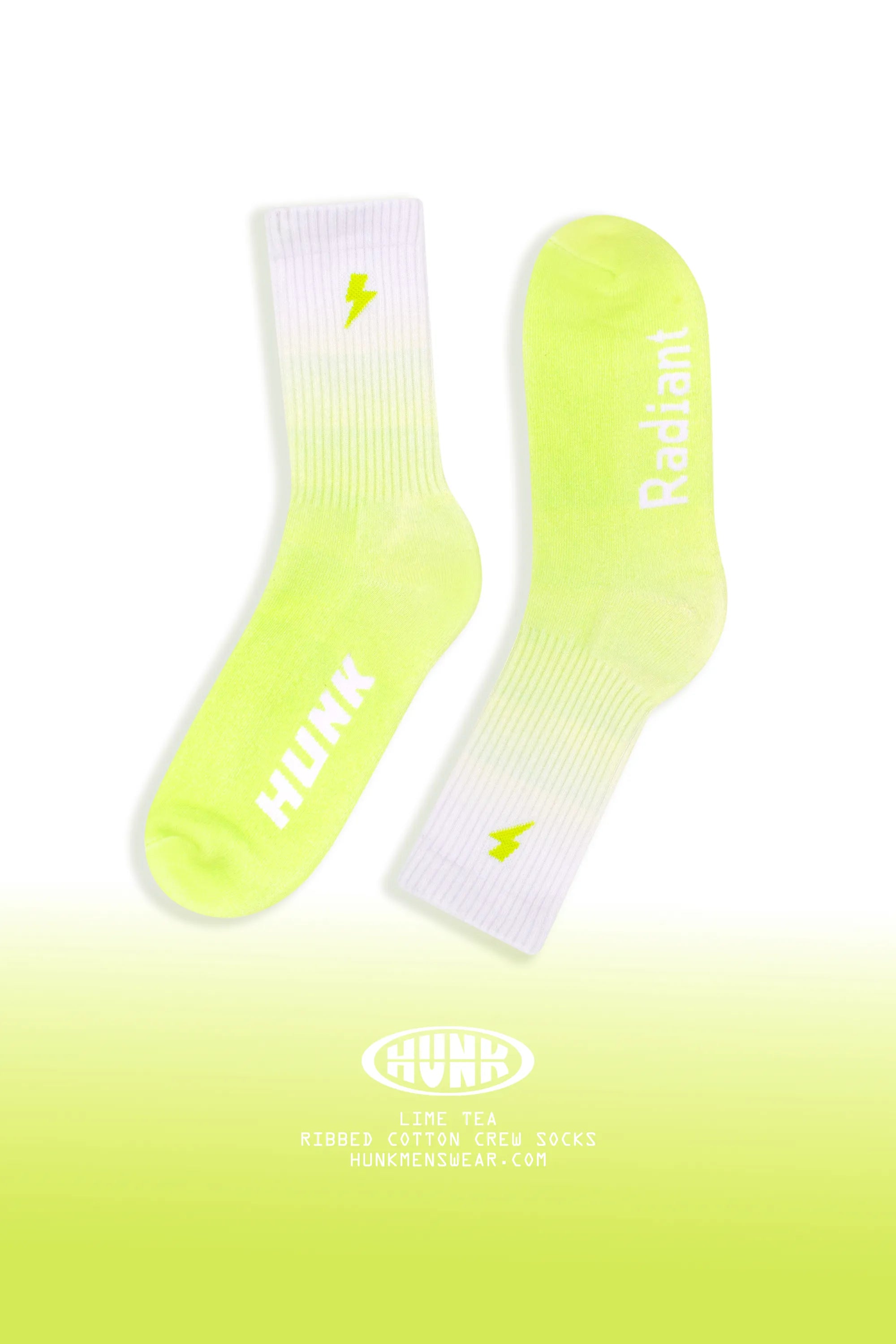 Lime Tea Socks