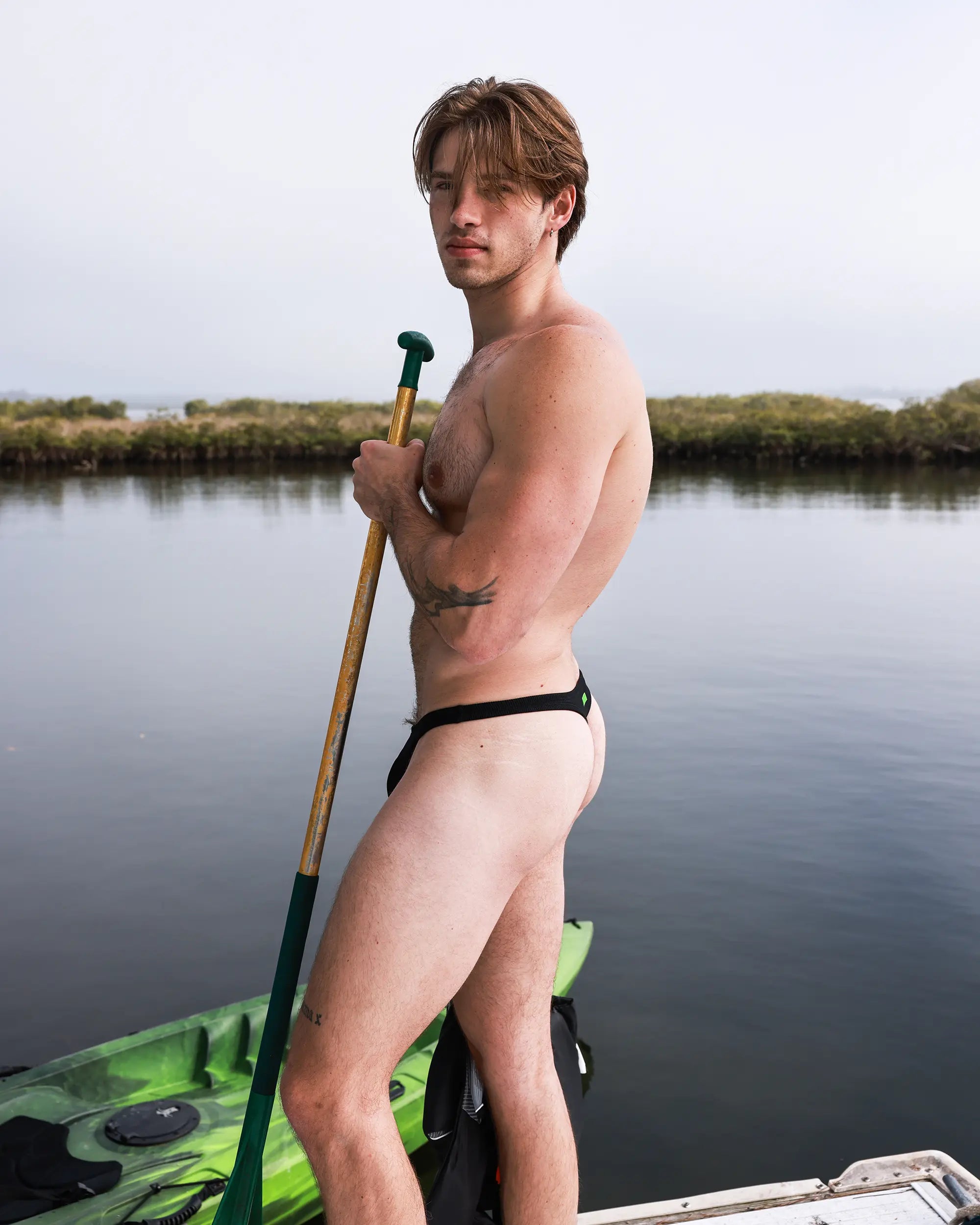 Nightfall Ribbed Swim Thong