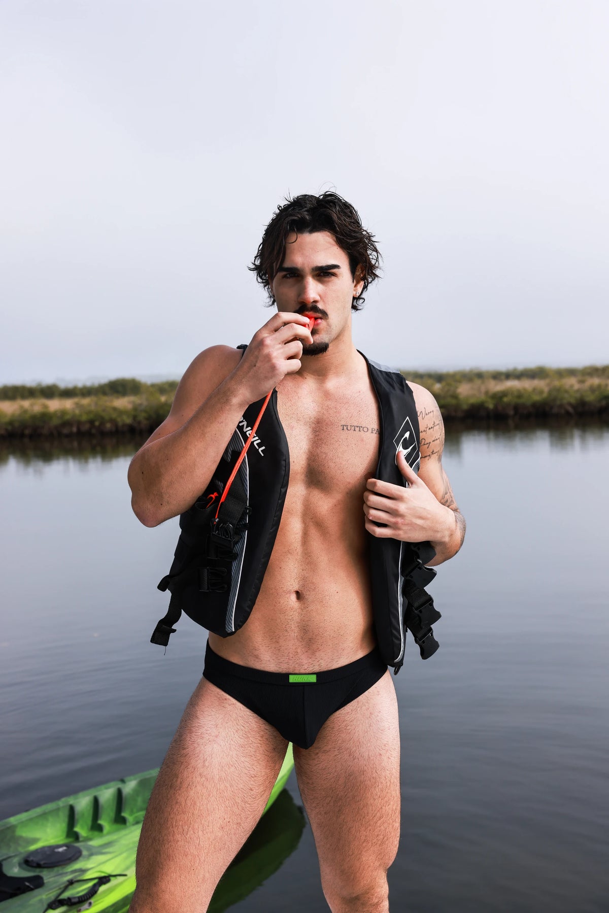 Nightfall Ribbed Swim Brief