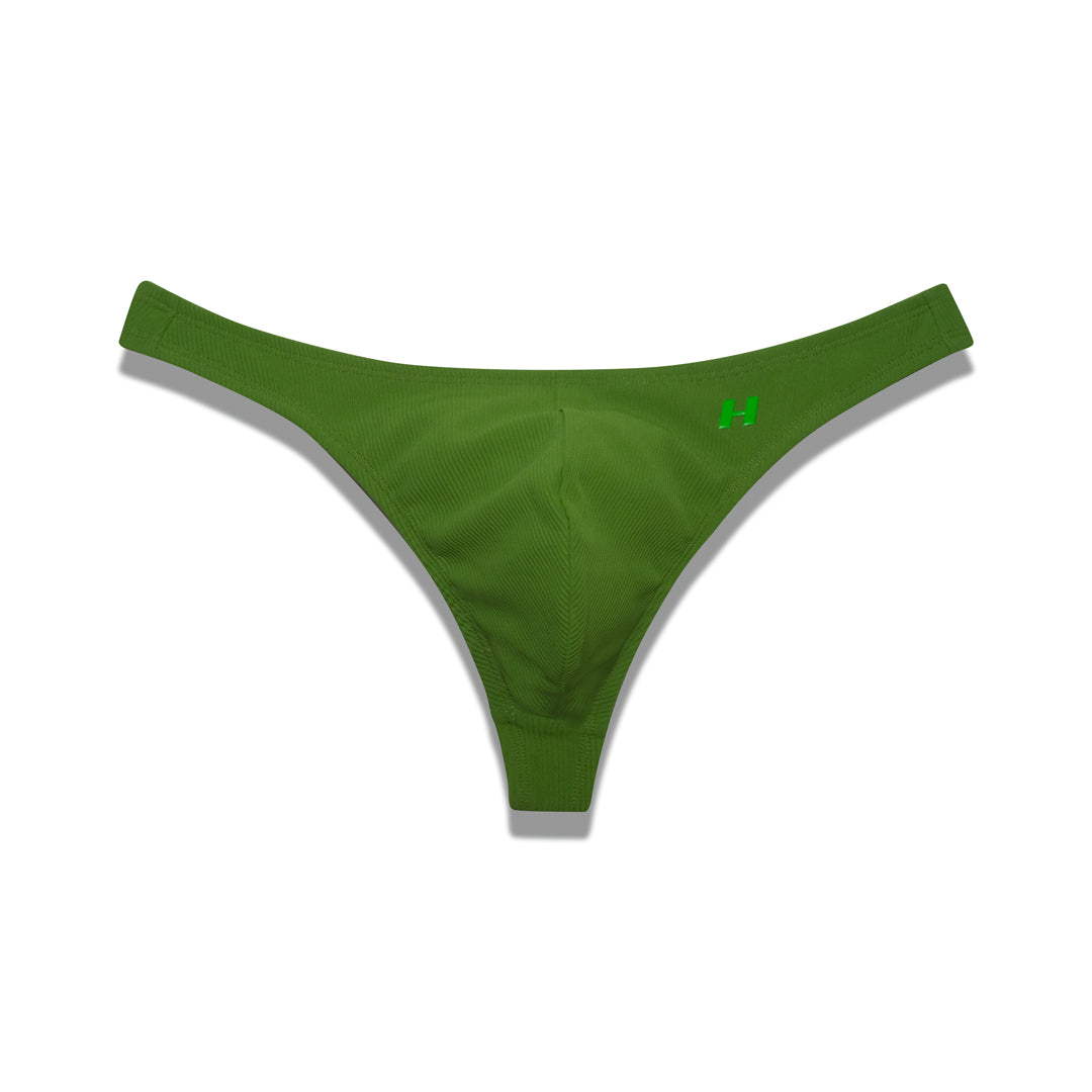 Greenlight Rib Swim Thong - HUNK Menswear