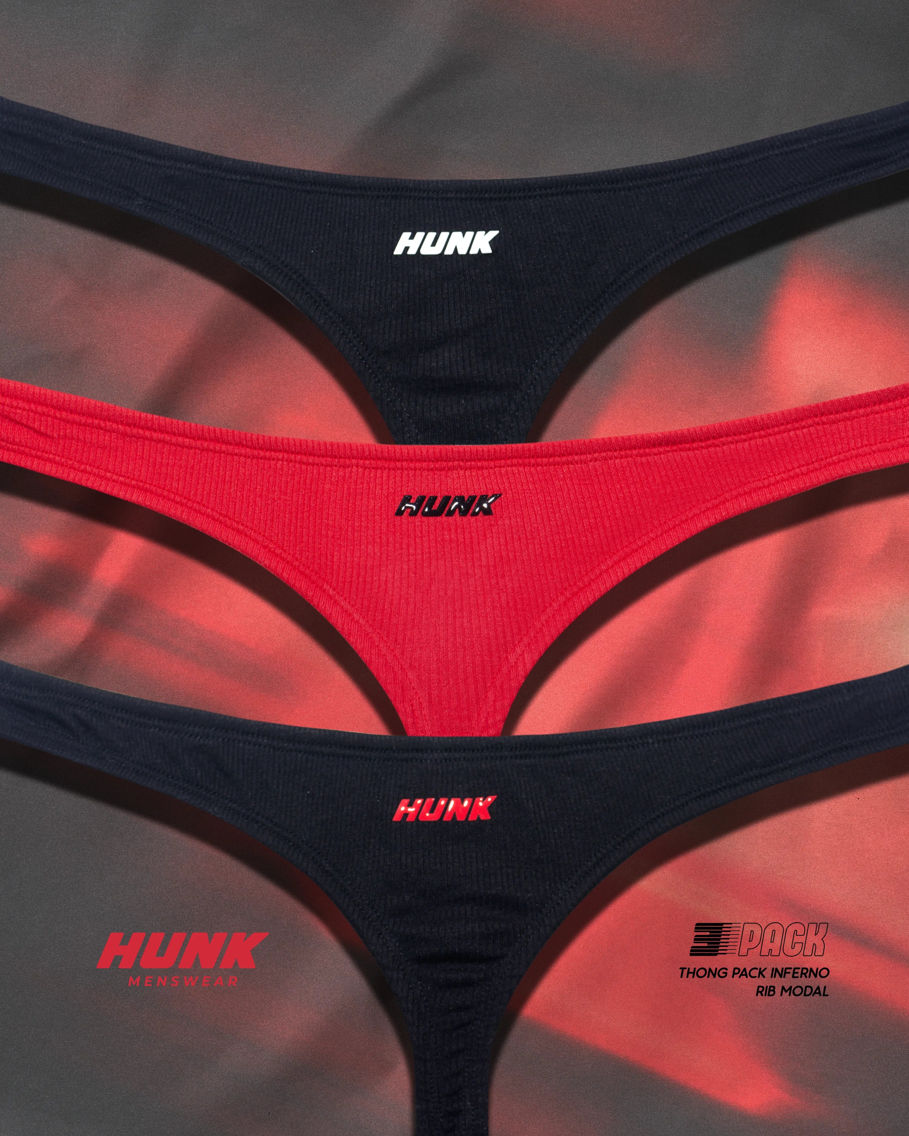 Inferno Thong 3-Pack