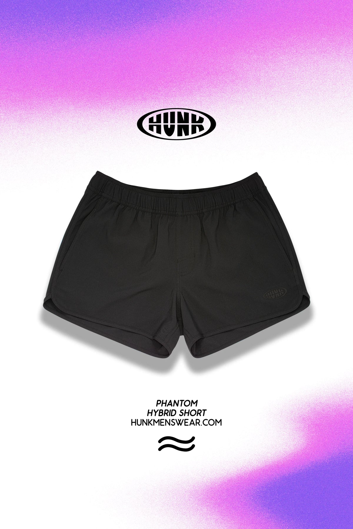 Phantom 3" Hybrid Short - phantom colourway